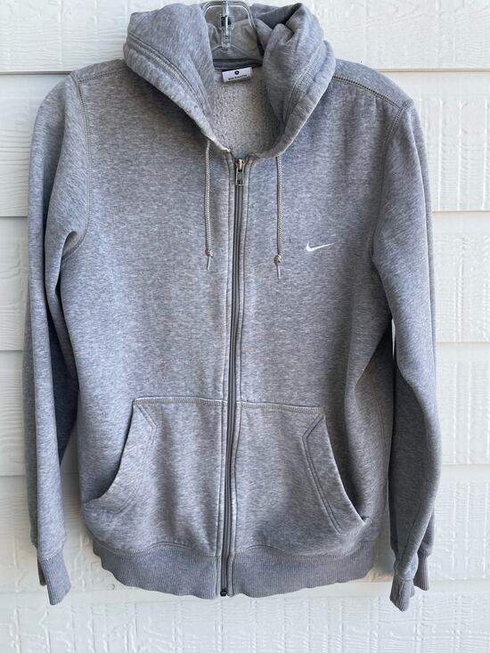 Nike Other - 2010 gray Nike Zip hoodie SM Y2K
